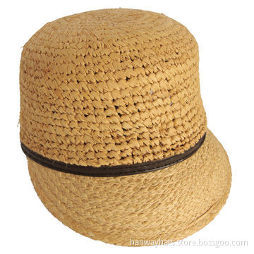 Women's Straw Military Hat, 2012 New Style, Fashion for Summer